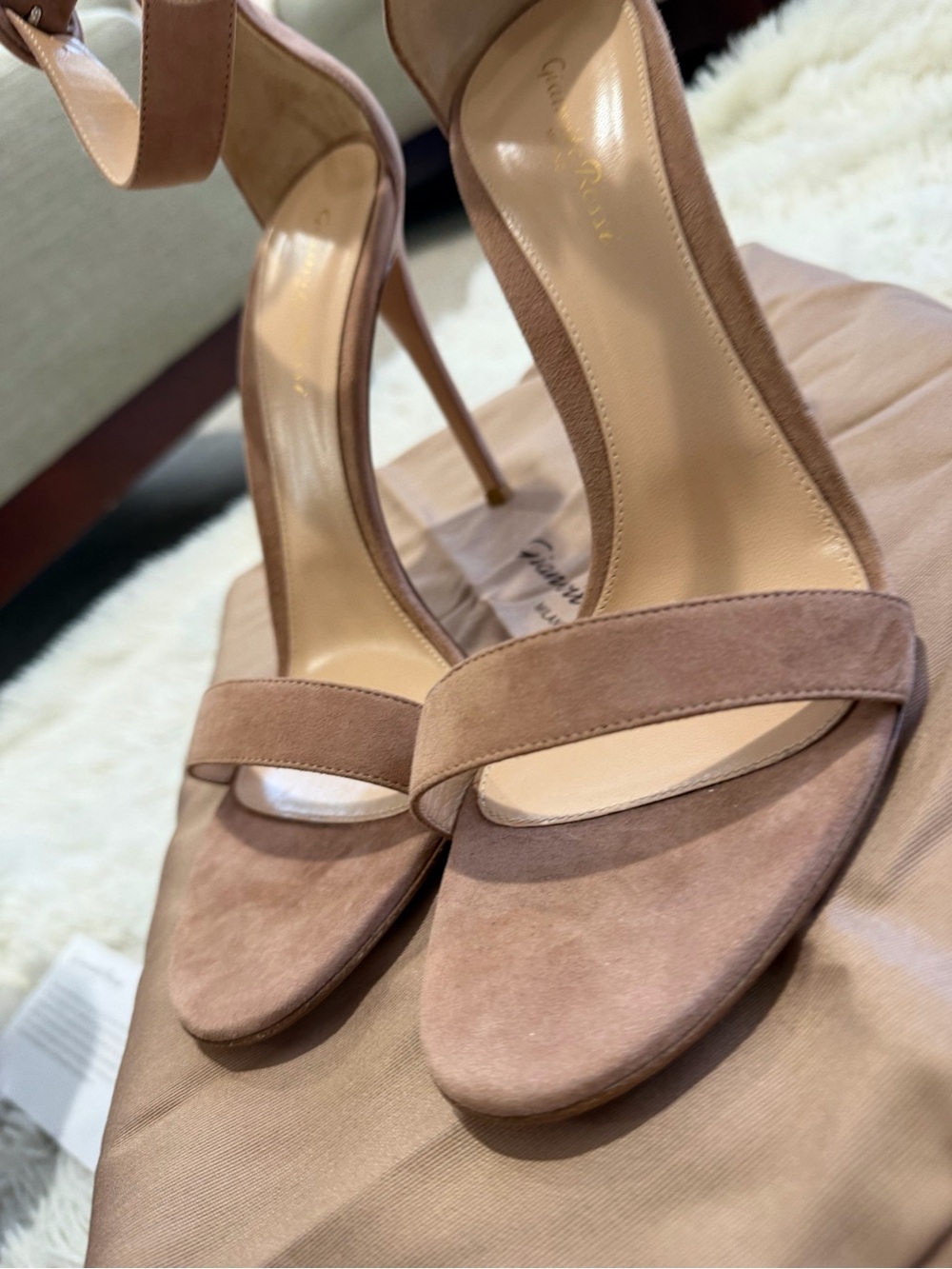 Gianvito Rossi Portofino Heel Sandal - Size 42 US  11- 11.5 - NIB - Picture 6 of 11